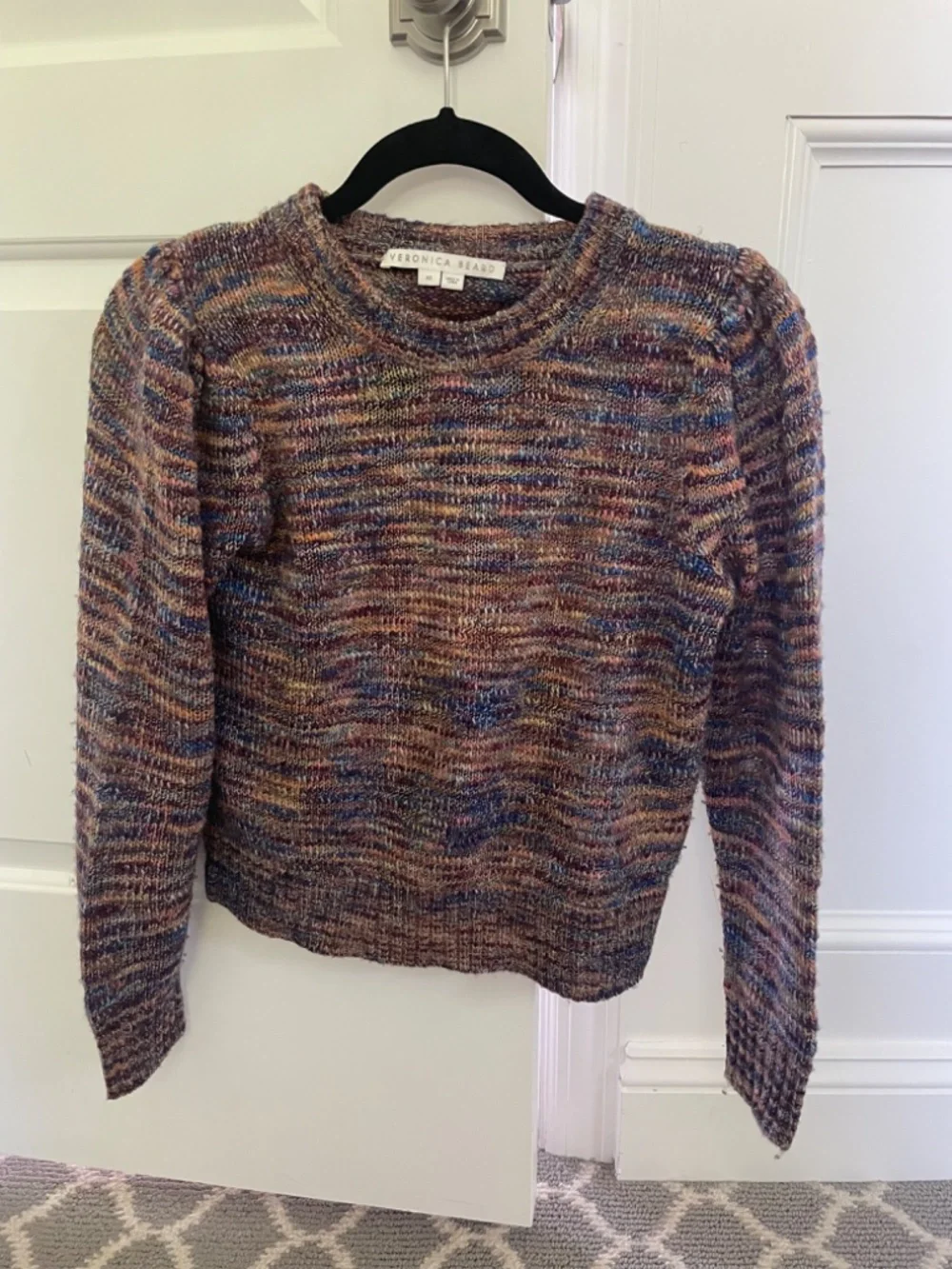 VERONICA BEARD RAISSA CREW NECK PULLOVER SWEATER XS!
